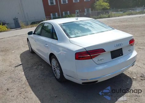 2015 Audi A8 L 4.0T from USA, damaged, VIN WAU32AFD9FN014916